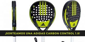 Sorteamos una pala de pádel Adidas Carbon Control 1.8