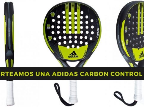 Sorteamos una pala de pádel Adidas Carbon Control 1.8
