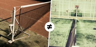 Las principales diferencias entre el tenis y el pádel
