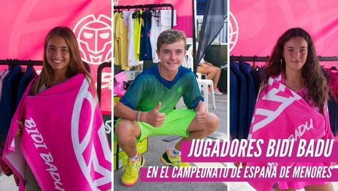 BIDI BADU contó con varios jugadores en el Campeonato de España de Menores