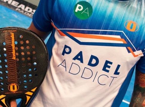 Ya puedes comprarte la camiseta oficial Padel Addict by Iceaheadspadel