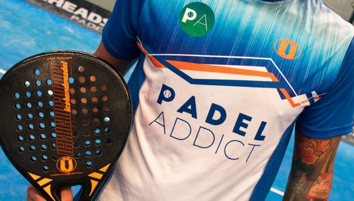 Ya puedes comprarte la camiseta oficial Padel Addict by Iceaheadspadel