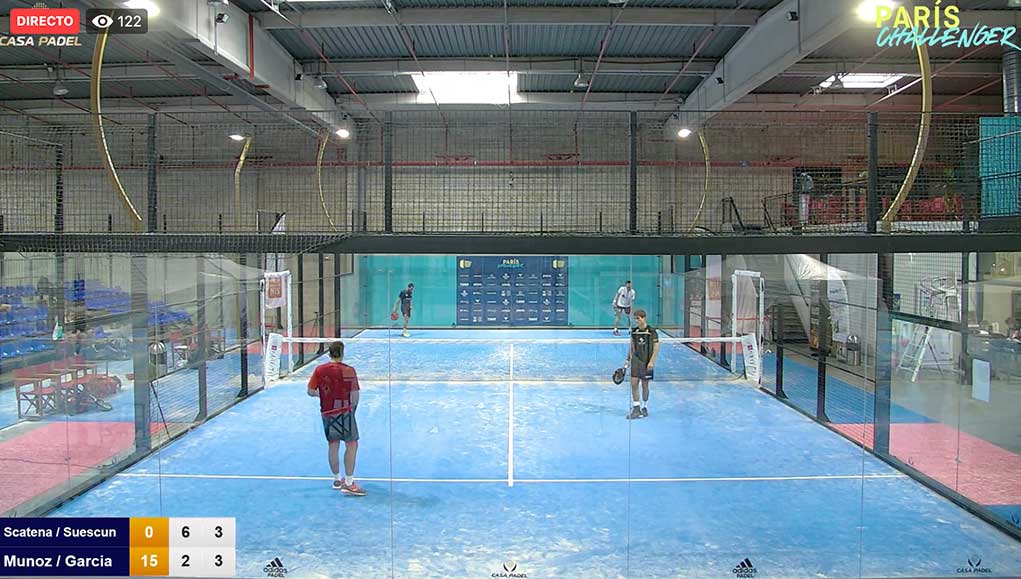 ¿Dónde ver en directo los partidos del Paris Challenger?