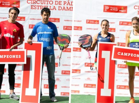 Ortega/Acevedo y Alonso/Talaván vencen en la última prueba del Circuito de Pádel Estrella Damm