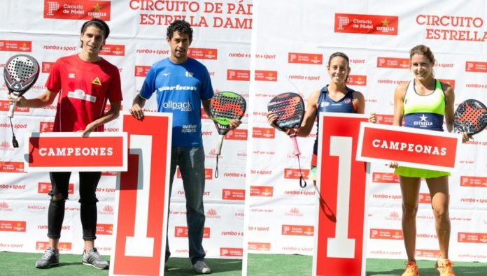 Ortega/Acevedo y Alonso/Talaván vencen en la última prueba del Circuito de Pádel Estrella Damm