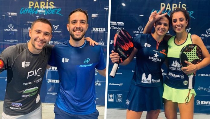 Capra/Campagnolo y Brea/González, se llevan las finales del Paris Challenger