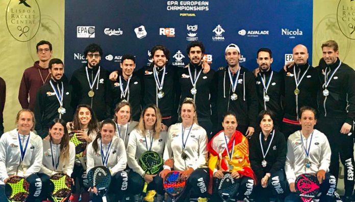 España impone su ley en las finales del Europeo de Pádel de Lisboa