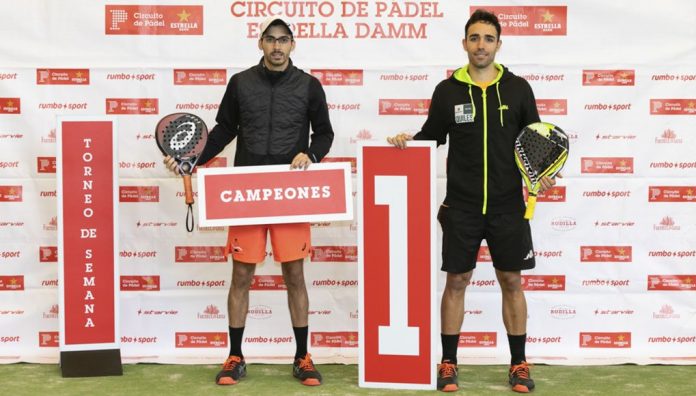 Alba y Gil a la cabeza de la Madrileña tras la última prueba del Circuito de Pádel Estrella Damm
