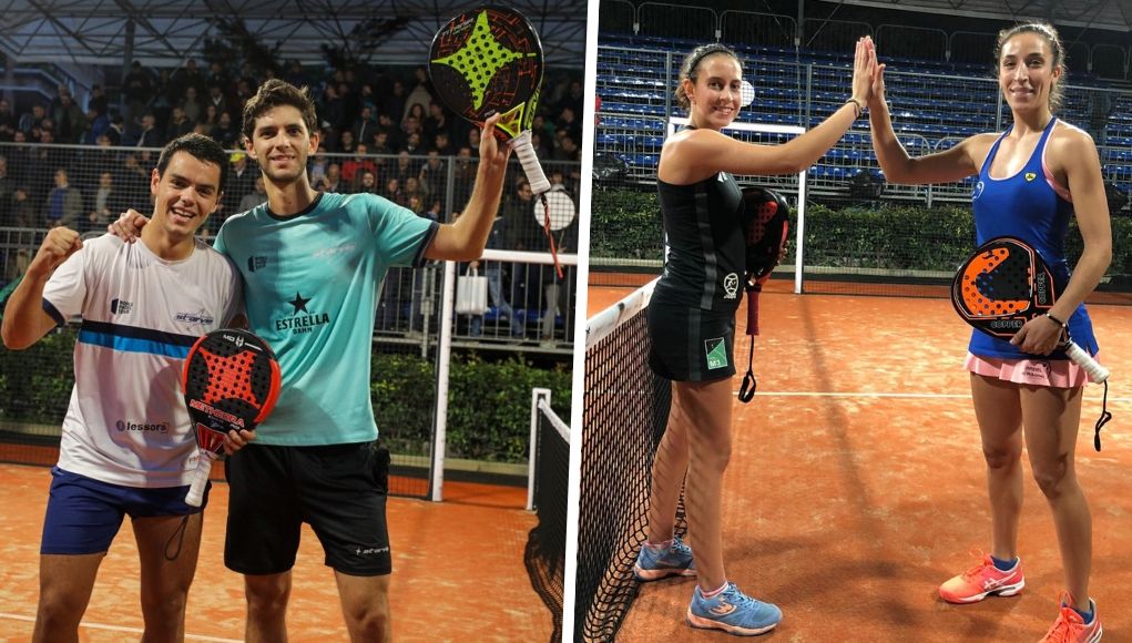 Nieto/Marina y Talavan/Virseda ganan el Open por parejas del Europeo de Pádel de Roma