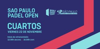 Sigue desde las 16:00 el streaming de los cuartos del Sao Paulo Open