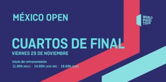 Sigue ya en directo el streaming de los cuartos del México Open