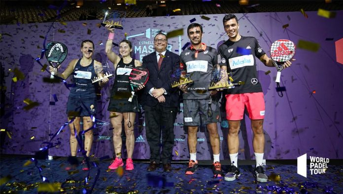 Ale Galán - Pablo Lima y Ale Salazar - Ariana Sánchez ganaron las finales del Master Final
