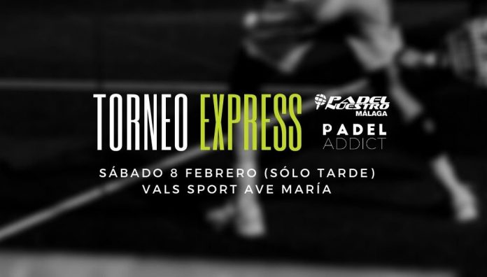 Apúntate ya al Torneo Express Padel Addict del 8 de febrero en Vals Sport Ave María (Málaga)