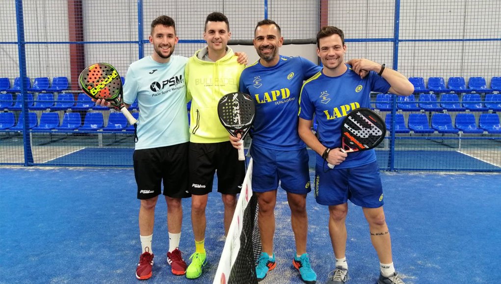Los Caballeros de Pádel Málaga terminan el año primeros en la liga
