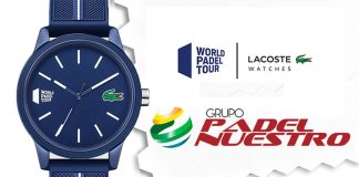 Grupo Padel Nuestro cierra un acuerdo con Lacoste Watches