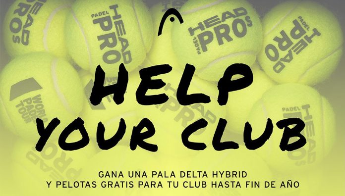 HEAD Padel lanza una iniciativa para ayudar a clubes y jugadores