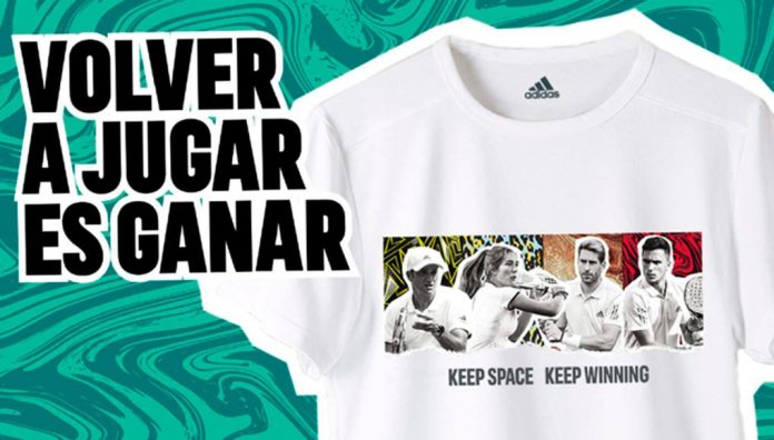 adidas padel celebra la vuelta a las pistas regalando la primera camiseta con un diseño exclusivo de sus jugadores
