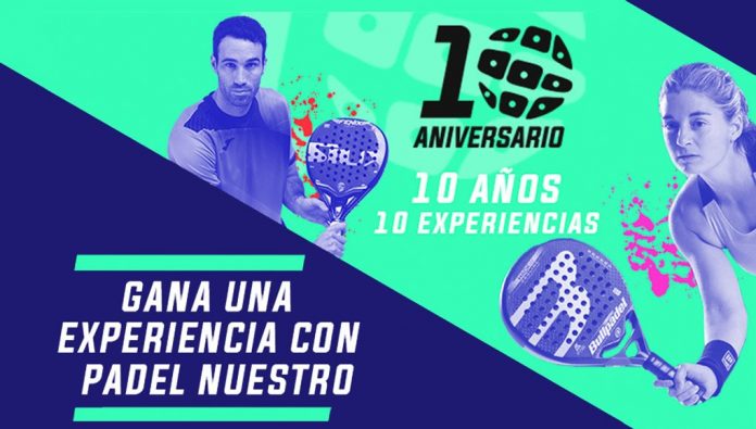 Padel Nuestro regala una experiencia inolvidable por su aniversario