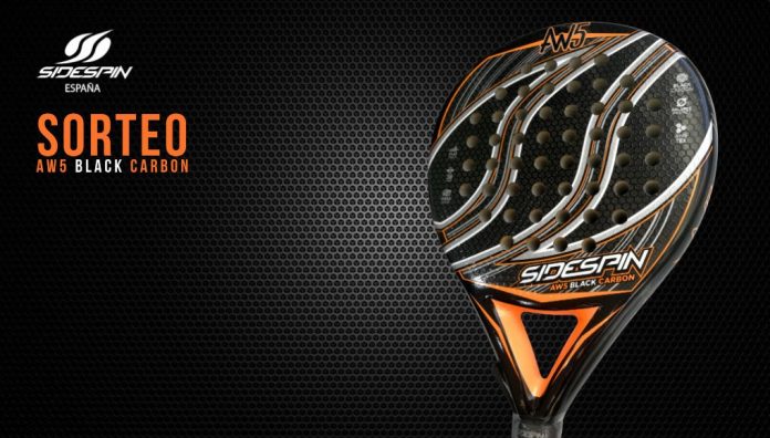 ¡Sorteamos la pala SideSpin AW5 Black Carbon!
