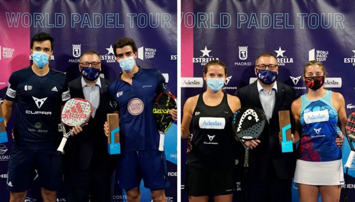 Finales del Estrella Damm Open: Galán - Lebrón y Salazar - Sánchez se imponen en la nueva normalidad