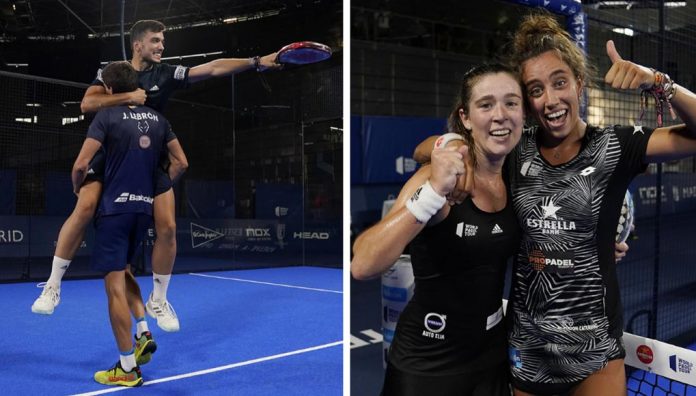 Finales del Vuelve a Madrid Open: ganan Galán/Lebrón y González/Ortega