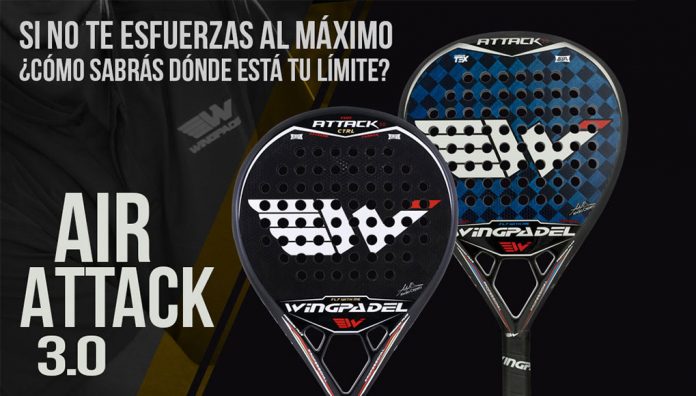 Nuevas Wingpadel Air Attack 3.0, supera tus límites