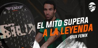 Siux anuncia el lanzamiento de la Siux Fenix, la pala de Javi Ruiz