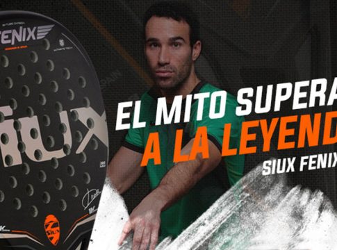 Siux anuncia el lanzamiento de la Siux Fenix, la pala de Javi Ruiz