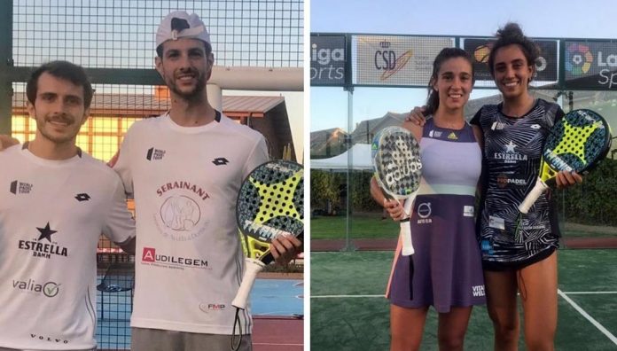 Momo González - Lucas Bergamini y Martita Ortega - Bea González ganan el Campeonato de España Sub-23