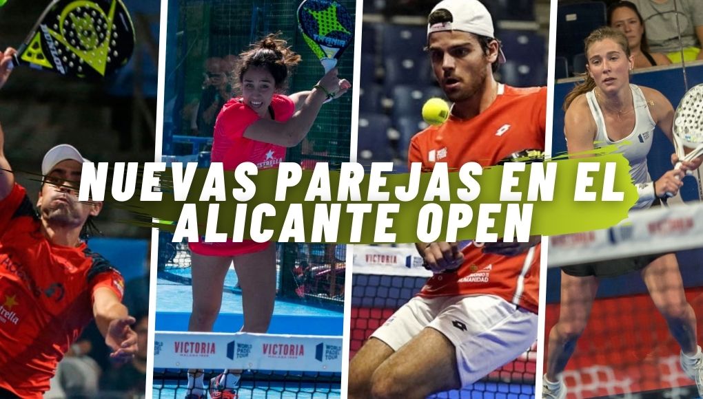 Nueva oleada de nuevas parejas para el Alicante Open de la próxima semana