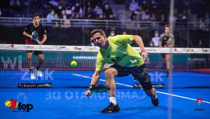 Trepidante jornada la de cuartos del Campeonato de España de Pádel