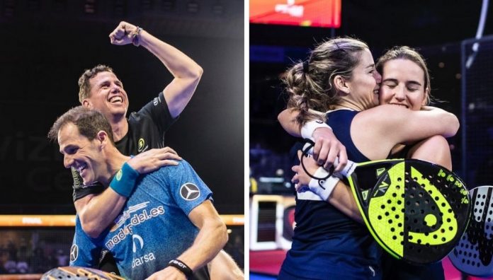 Paquito Navarro - Juan Martín Díaz y Ari Salazar - Ari Sánchez ganan el Campeonato de España de Pádel