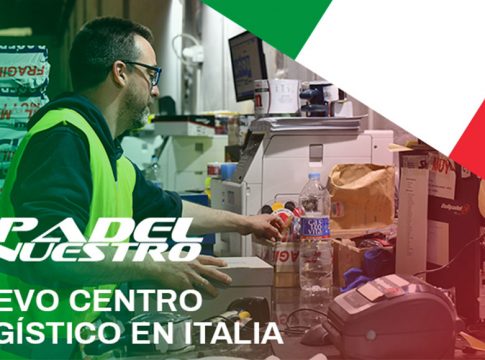 Padel Nuestro abre un centro logístico en Italia y continúa su expansión internacional
