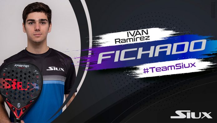 Siux ficha a la joven promesa del pádel Iván Ramírez