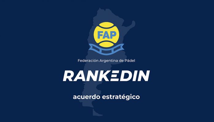 La Federación Argentina de Pádel elige a RankedIn como el software oficial