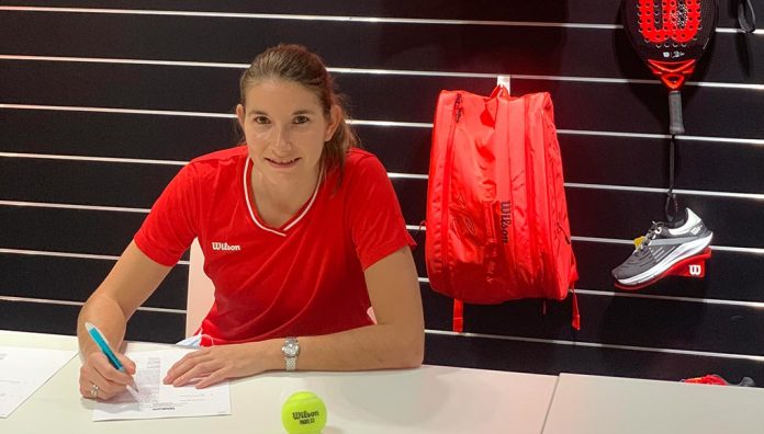 Wilson confirma su apuesta por el pádel con el fichaje de Alix Collombon, número uno en Francia