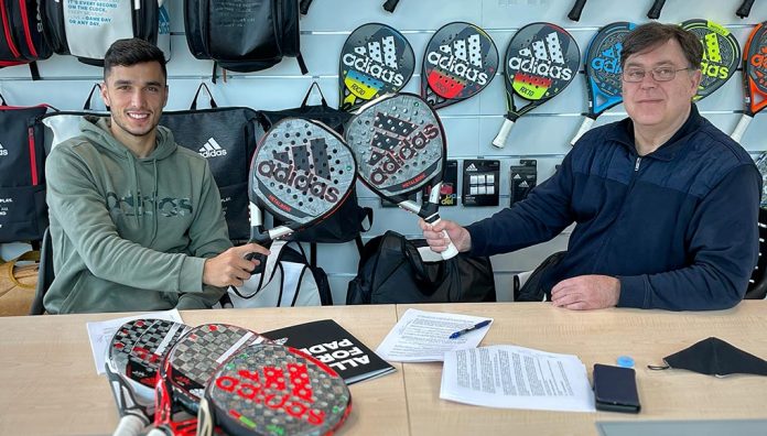 Ale Galán y adidas padel consolidan su unión para las próximas 3 temporadas