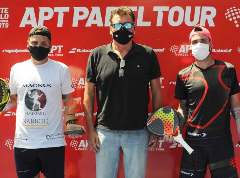 Alfonso y Chiostri ganan el Paraguay Master y pasan a liderar el ranking APT Tour