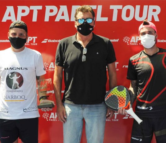 Alfonso y Chiostri ganan el Paraguay Master y pasan a liderar el ranking APT Tour