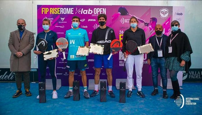 Chipi Muñoz/Javier García y Alix Collombon/Jess Ginier se llevan el FIP Rise Rome