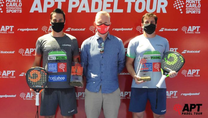 Julianoti y Flores ganan Asunción Open, primera parada del APT Padel Tour