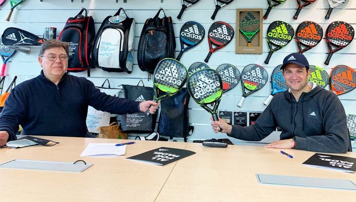 Seba Nerone y adidas padel seguirán sumando juntos en 2021