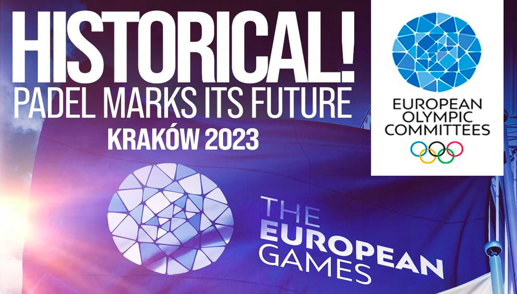 La FIP anuncia que el pádel se jugará en los Juegos Europeos de 2023