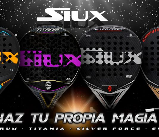 Siux lanza al mercado cuatro nuevas palas de pádel