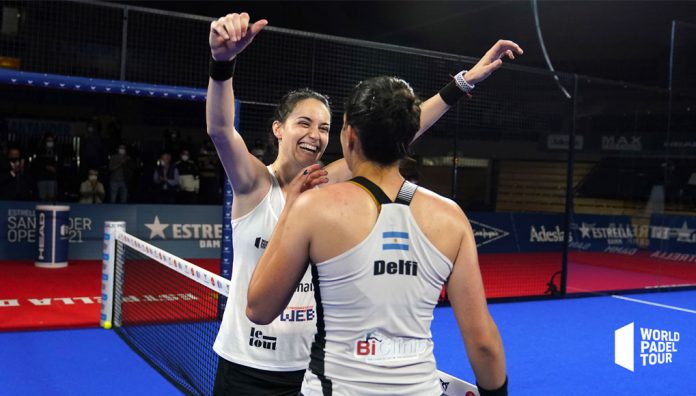 ¡Támara Icardo y Delfi Brea suman su primer título en el Santander Open!