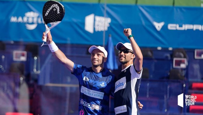 Los Gutiérrez, tío y sobrino, debutaron con los dieciseisavos del Marbella Master 2021