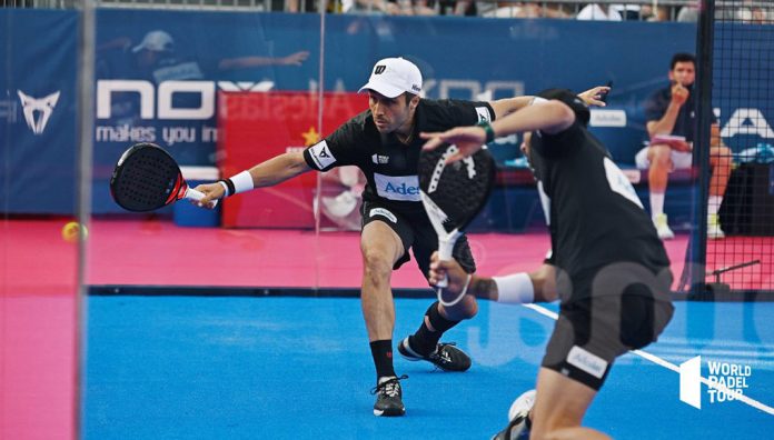 Sanyo y Bela saldrán como pareja 2 en el cuadro final de La Rioja Padel Open