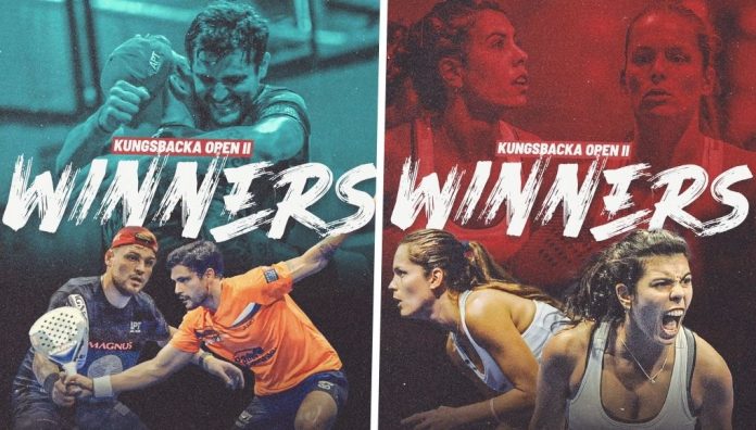 Chiostri - Melgratti y Mendonça - Vilela se llevan el II Kungsbacka Open