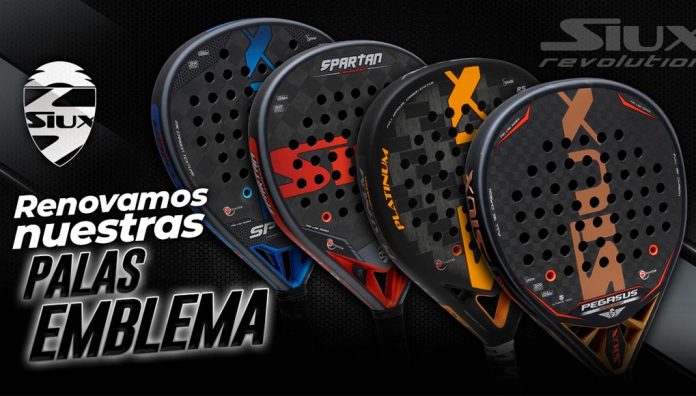 Las palas más emblemáticas de Siux se unen a la gama Revolution