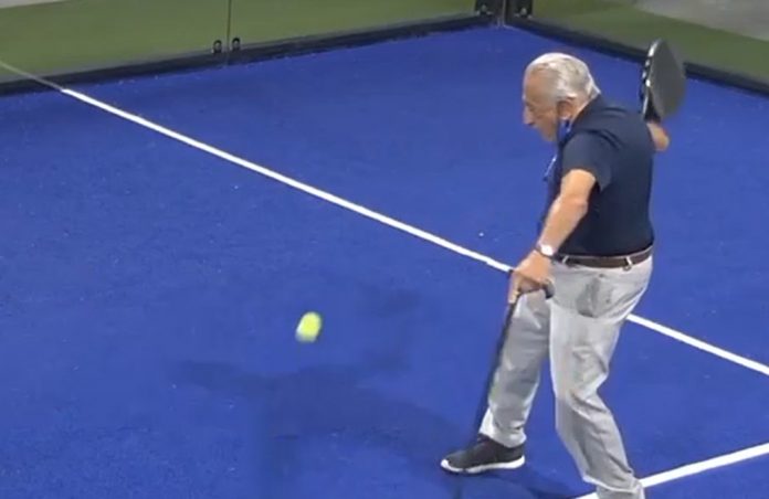 ¡Cuando la edad no importa para practicar el deporte que te apasiona! Gonzalo Cunqueiro, un apasionado al pádel con 92 años